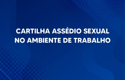 Cartilha assédio sexual no ambiente de trabalho